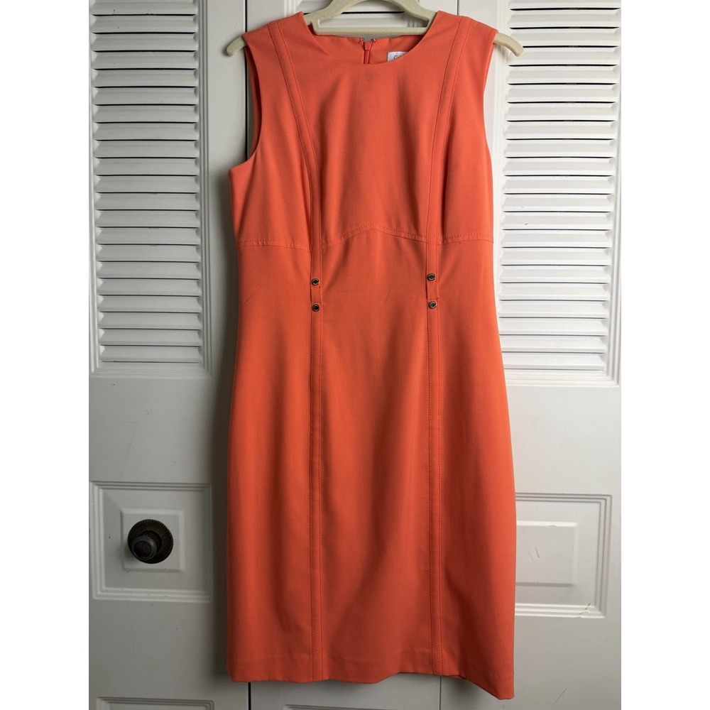 Calvin Klein Dress Womens 6 Career Professional Executive Office Day To Night